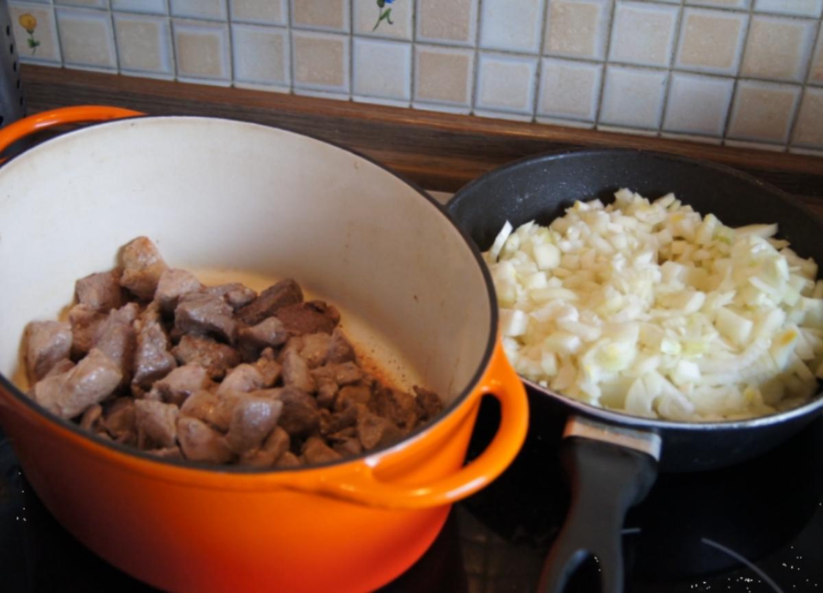 Gulasch halb und halb - Rezept - Bild Nr. 2681