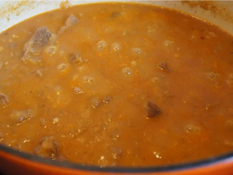 Gulasch halb und halb - Rezept - Bild Nr. 2685