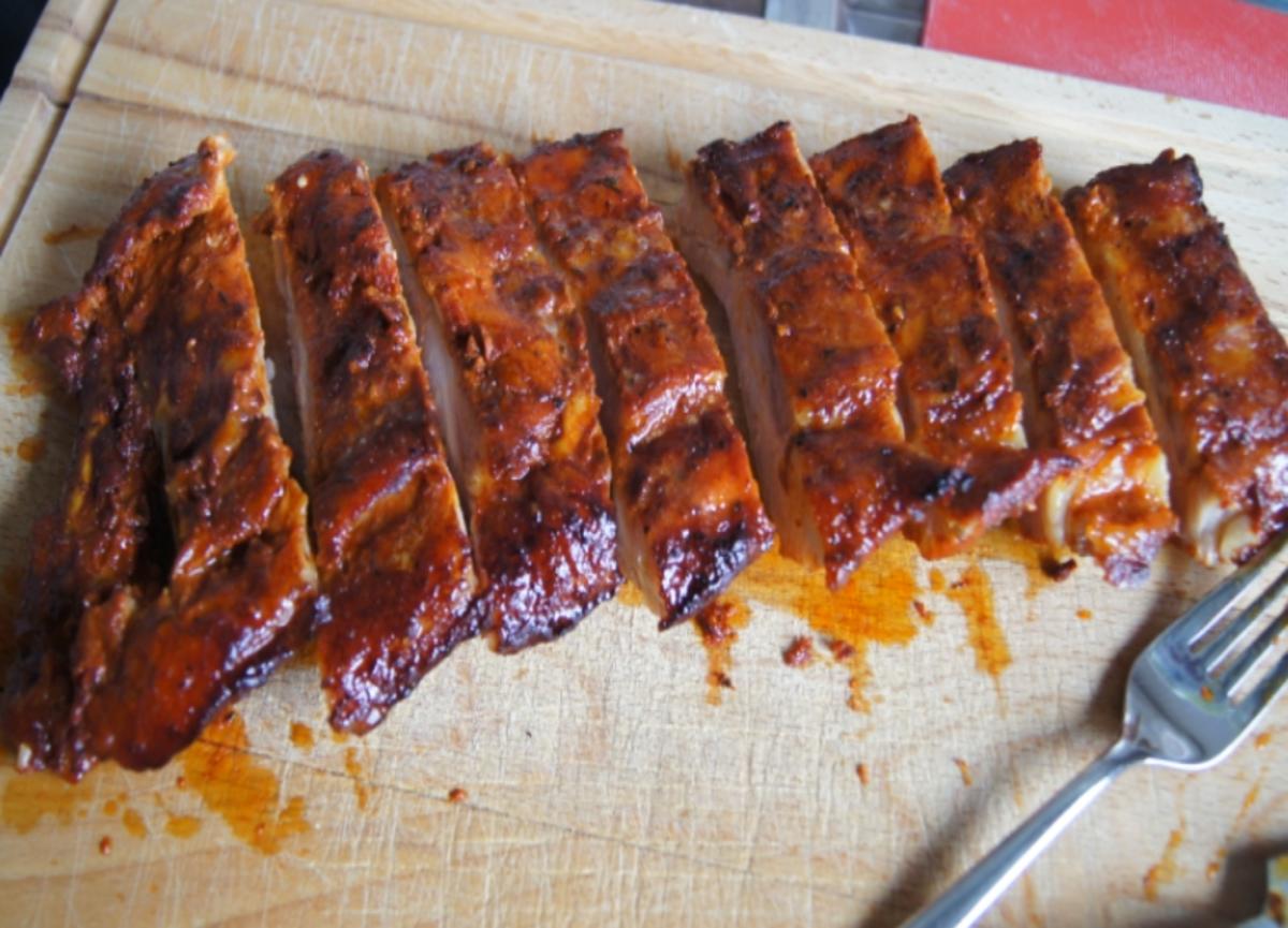 Bilder für Spare Ribs mit tschechischen Kartoffelsalat - Rezept