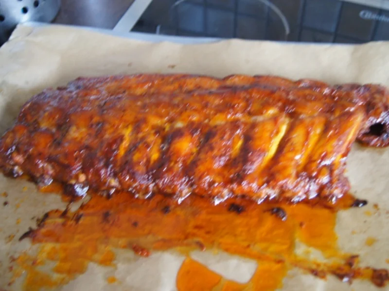 Rezept: Spare Ribs mit tschechischen Kartoffelsalat Bild Nr. 4 Spare Ribs mit tschechischen Kartoffelsalat - Rezept - Bild Nr. 4