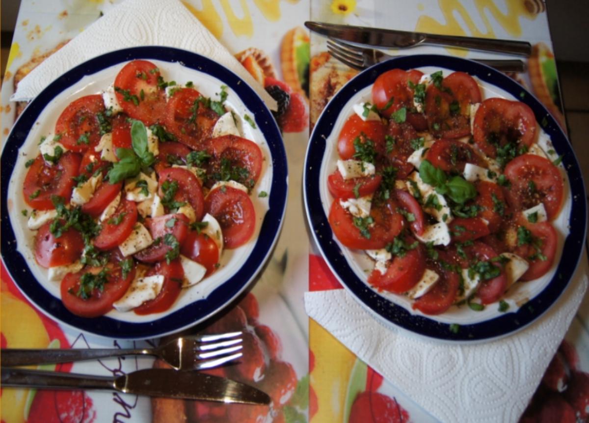 Tomaten-Mozzarella-Salat - Rezept - Bild Nr. 7