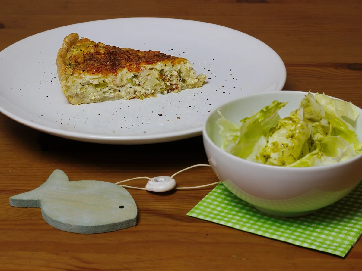 Forellen-Lauch-Quiche - Rezept - Bild Nr. 2658