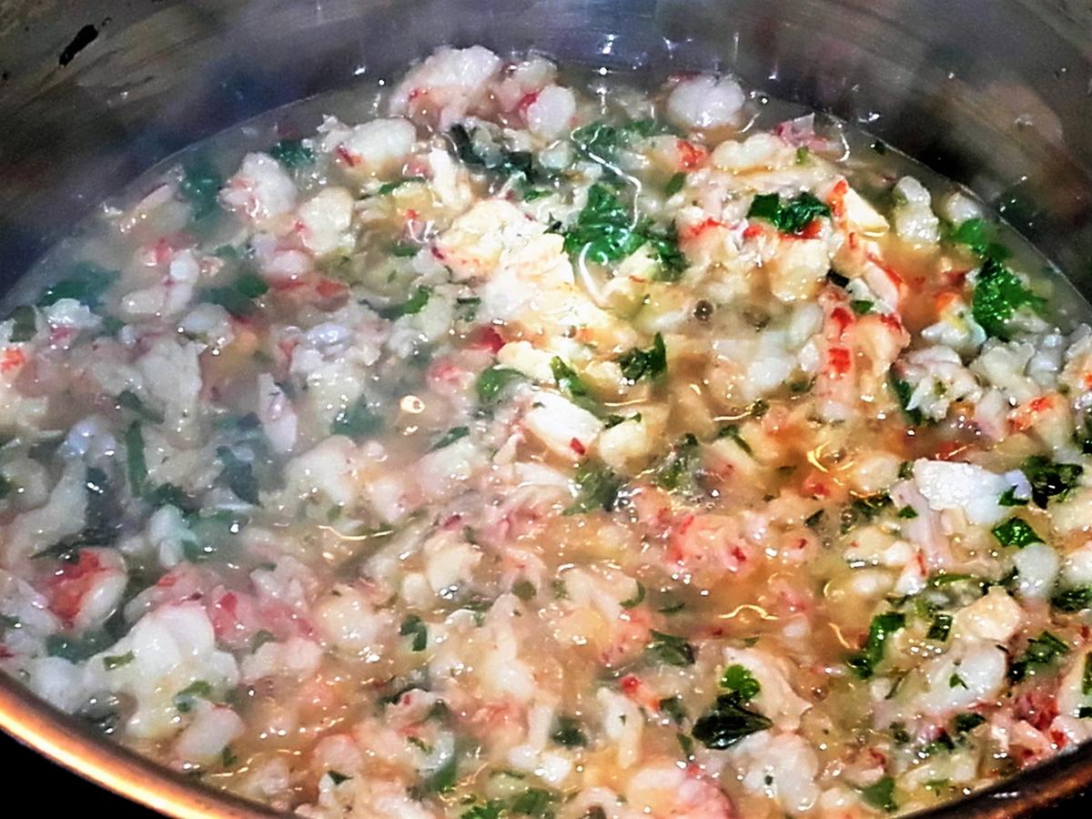 Selbstgemachte Ravioli mit Flusskrebs- Füllung - von Adefa