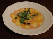 Lachscarpaccio mit Jakobsmuscheln - Rezept - Bild Nr. 2