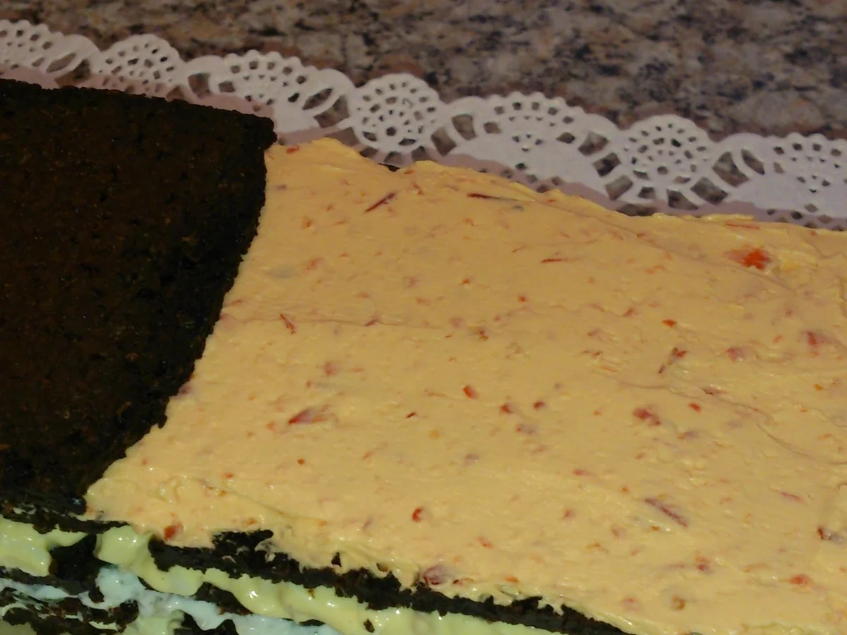 Schwarzbrot-Torte - Rezept - Bild Nr. 2675