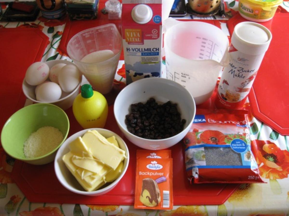 Kokos Mohn Gugelhupf - Rezept mit Bild - kochbar.de