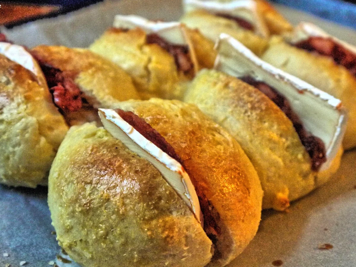 Gefüllte Quarkbrötchen - Rezept - Bild Nr. 2675