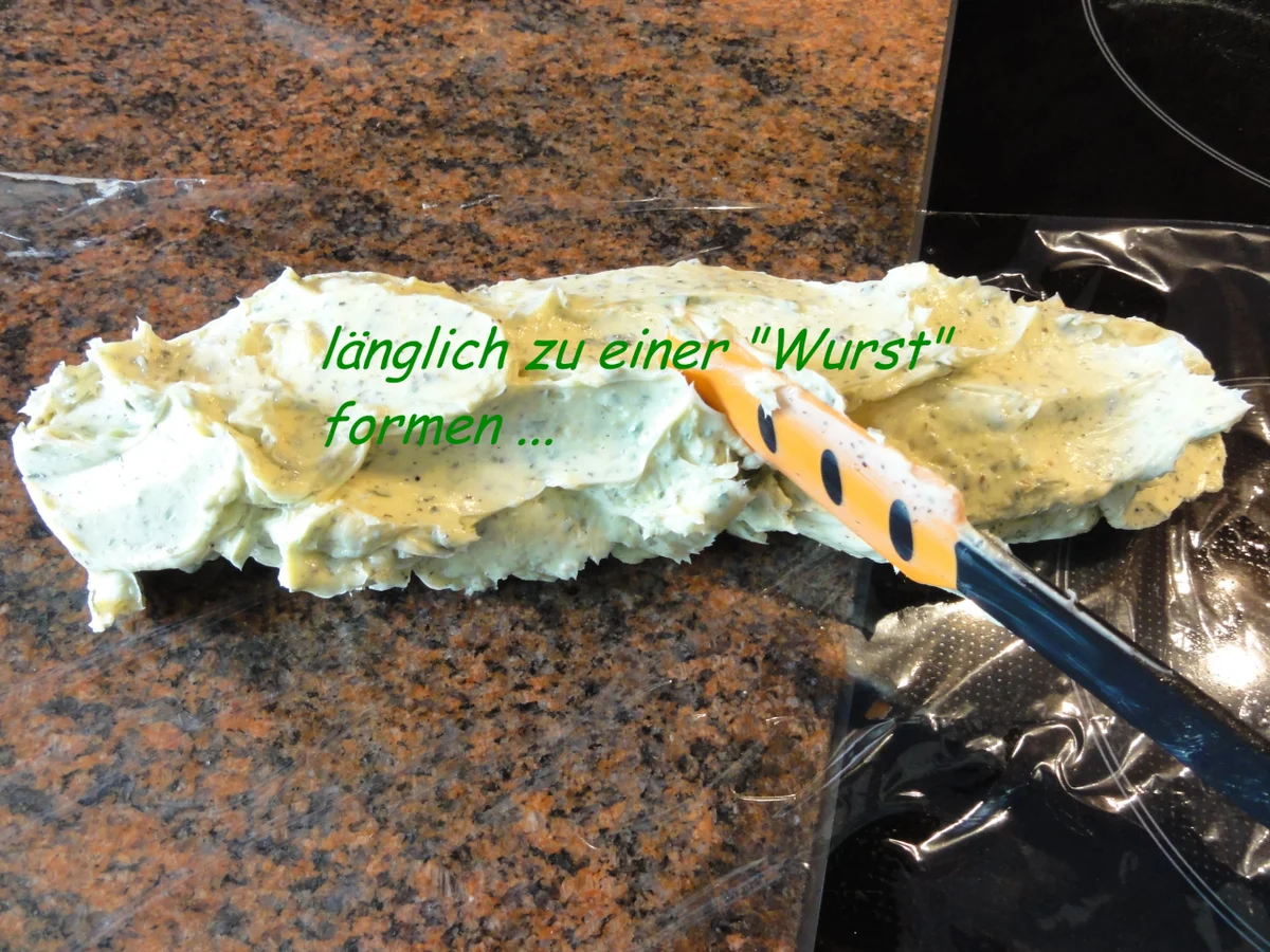 Diverses:   KRÄUTER - BUTTER,  selbst hergestellt - Rezept - Bild Nr. 2688