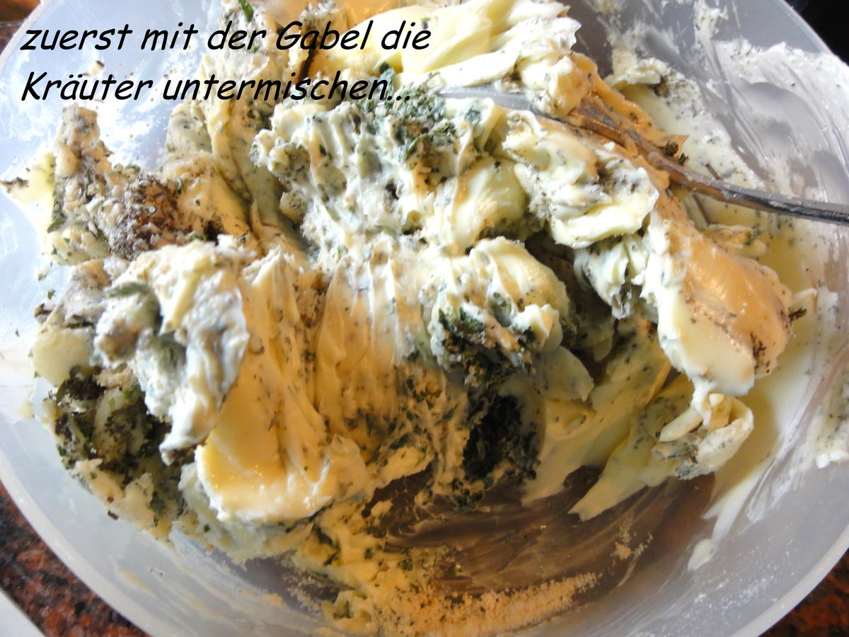 Diverses:   KRÄUTER - BUTTER,  selbst hergestellt - Rezept - Bild Nr. 2689