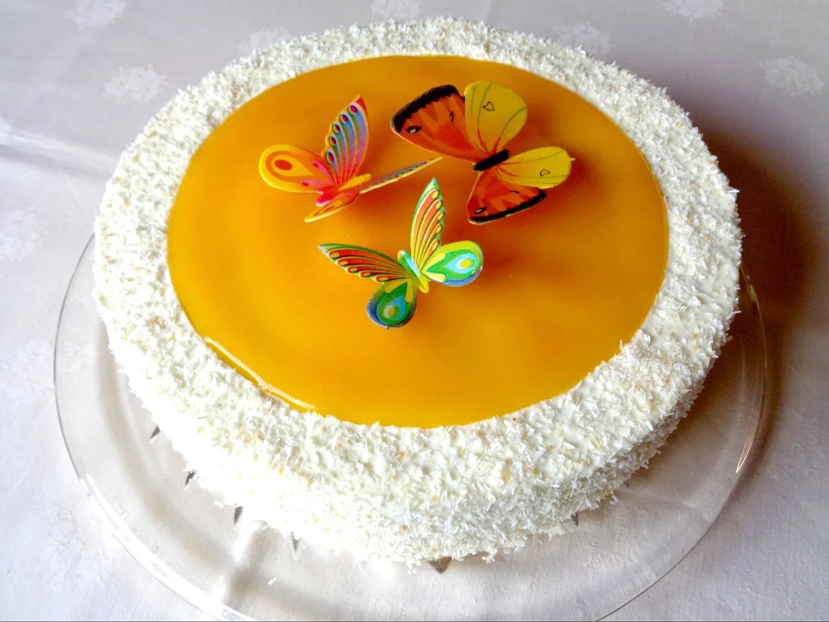 Kokos - Schokoladen - Bananen - Mango - Torte ... - Rezept - Bild Nr. 2