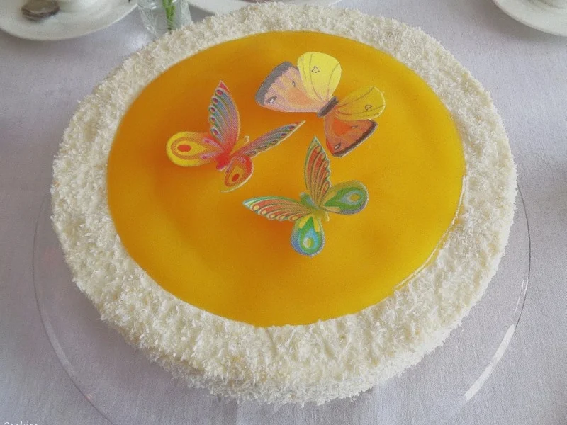 Kokos - Schokoladen - Bananen - Mango - Torte ... - Rezept - Bild Nr. 11