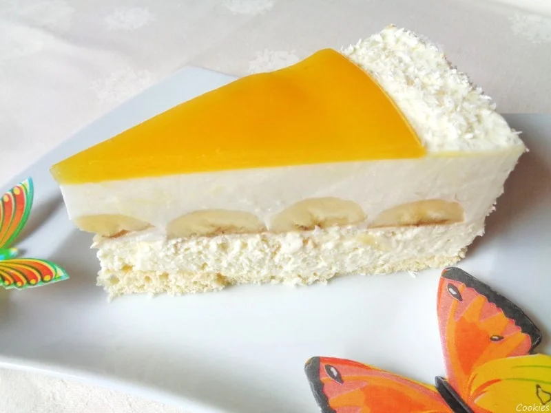 Kokos - Schokoladen - Bananen - Mango - Torte ... - Rezept - Bild Nr. 13