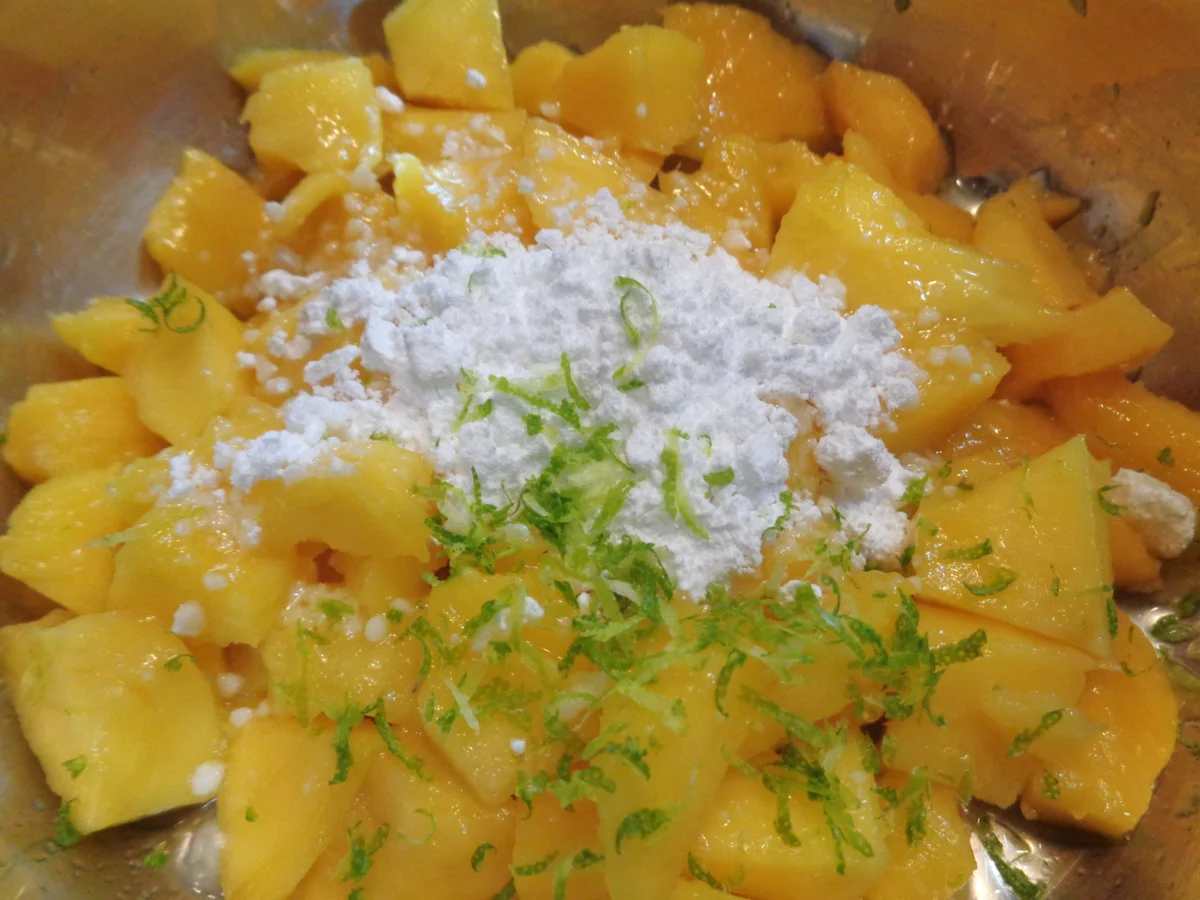 Kokos - Schokoladen - Bananen - Mango - Torte ... - Rezept - Bild Nr. 2699