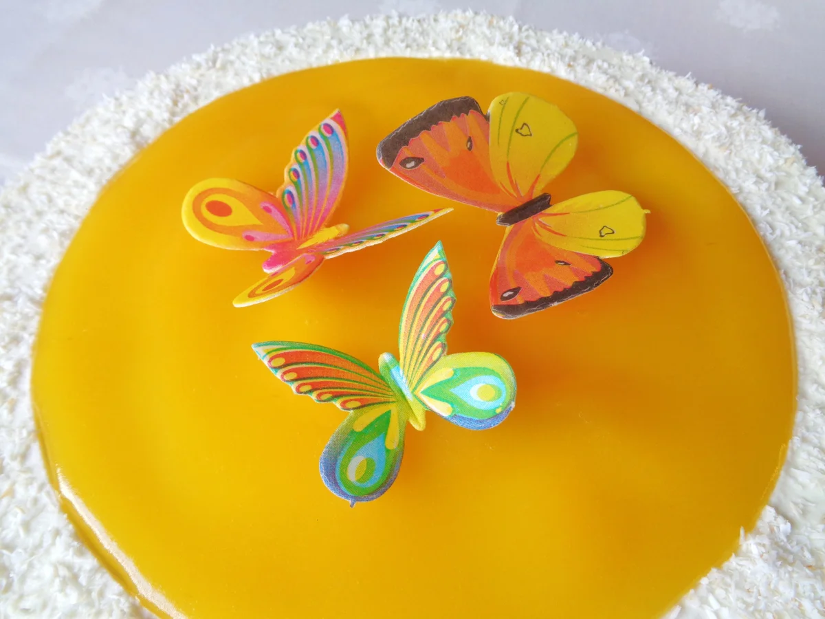 Kokos - Schokoladen - Bananen - Mango - Torte ... - Rezept - Bild Nr. 2701