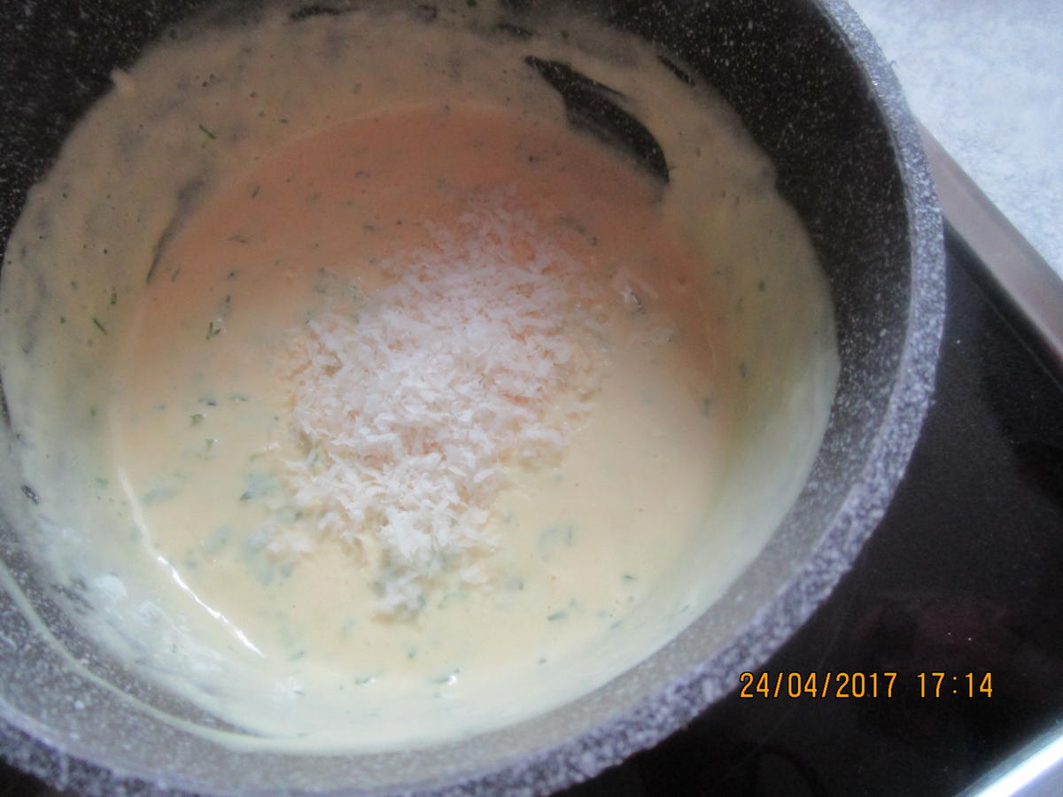 Spargel-Schinken-Pfannkuchen mit Käse überbacken - Rezept - Bild Nr. 2708
