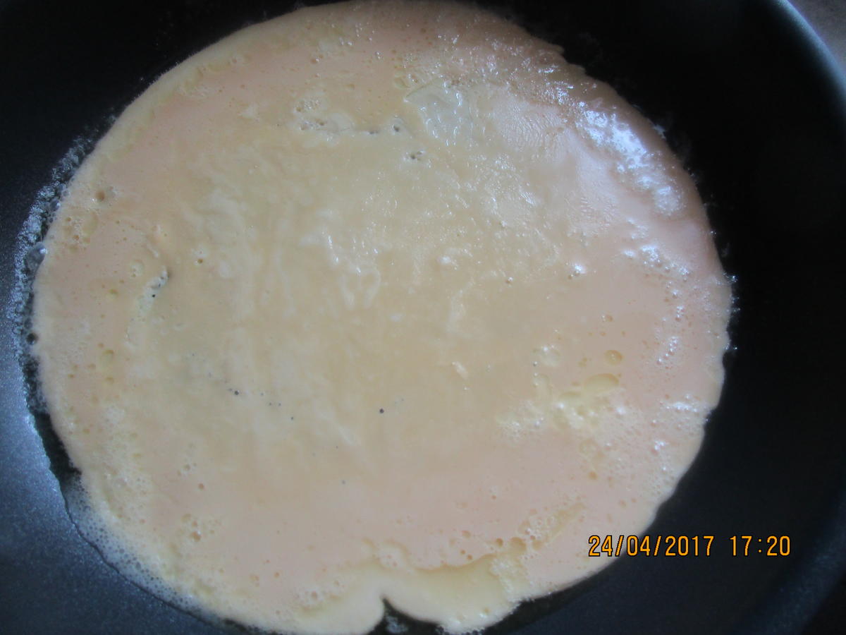 Spargel-Schinken-Pfannkuchen mit Käse überbacken - Rezept - Bild Nr. 2709