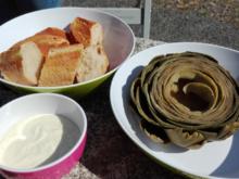 Frische Artischocken mit Limonen-Mayonnaise - Rezept - Bild Nr. 2