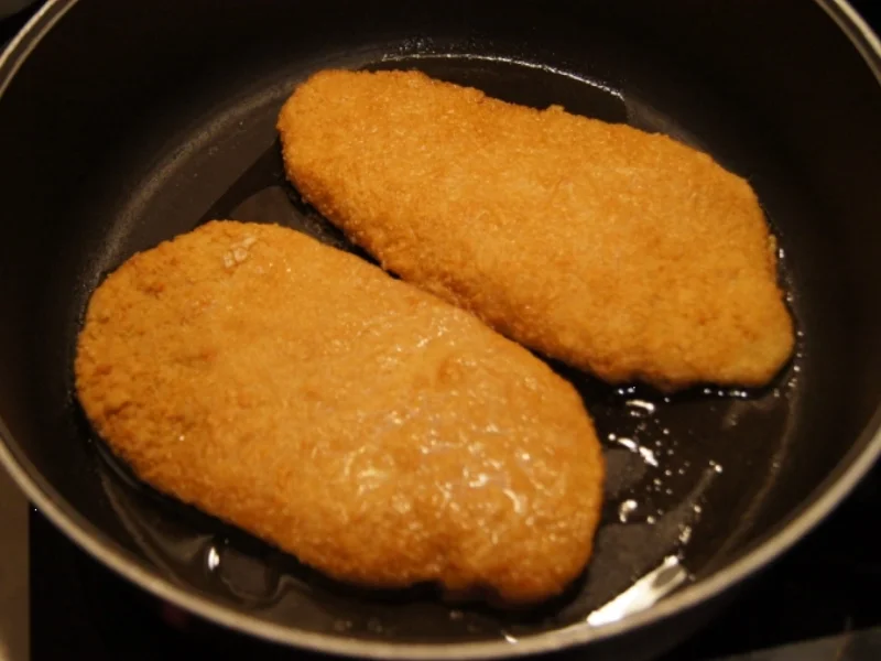 Wiener-Schnitzel vom Schwein mit Paprikastreifen - Rezept - Bild Nr. 2707