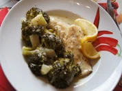 Panfisch mit Brokkoli und Honig-Senf-Sauce - Rezept - Bild Nr. 2699