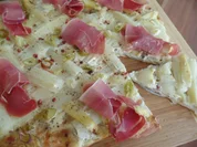 Spargel-Flammkuchen - Rezept - Bild Nr. 2695