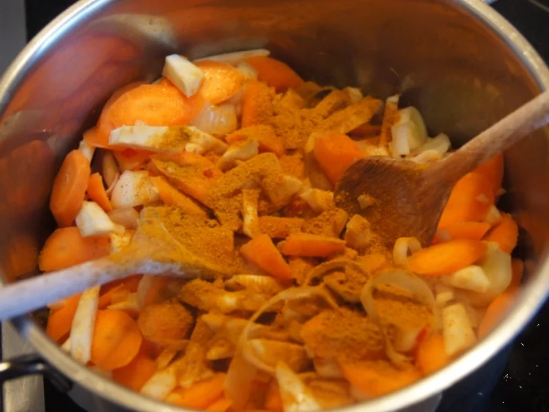 Curry-Möhren-Eintopf - Rezept - Bild Nr. 2704