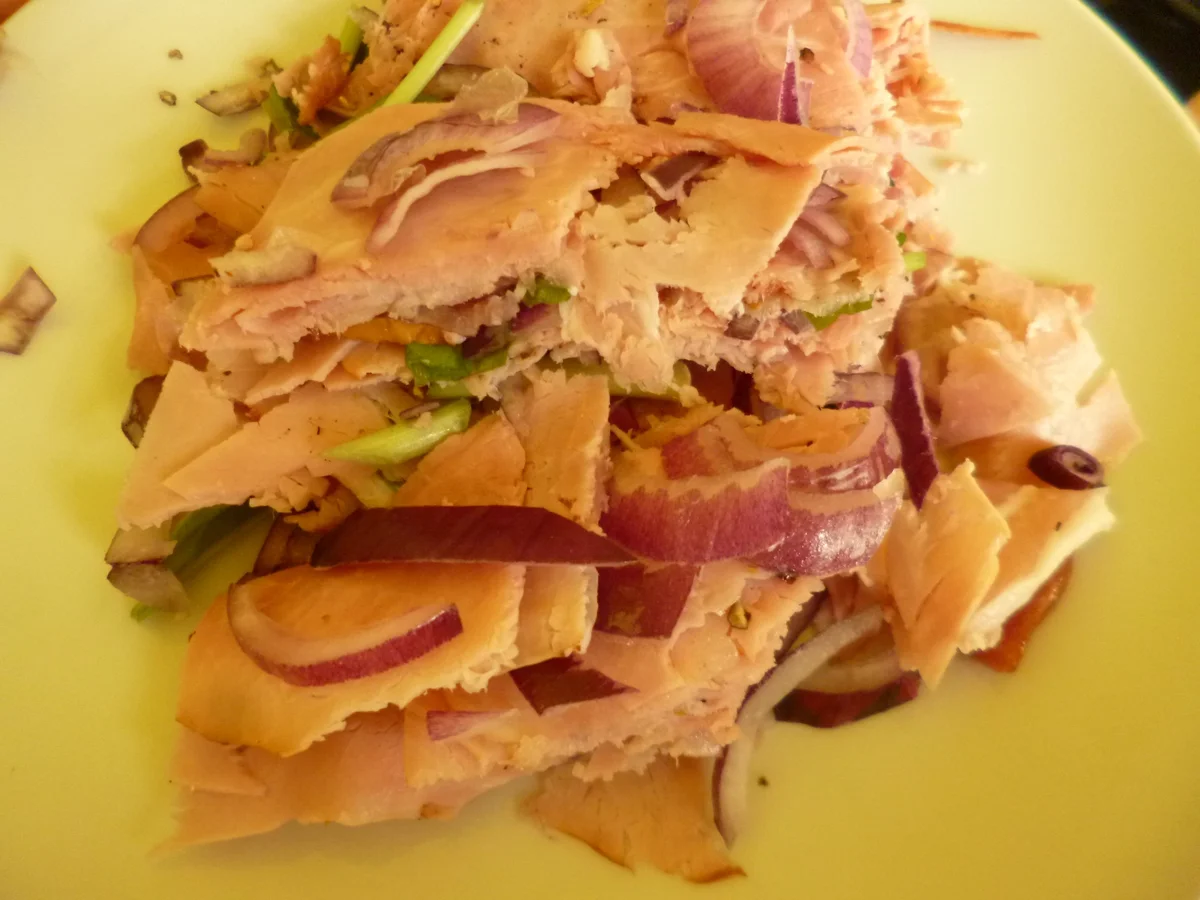 Rezept: Zwiebelfleisch mit Bärlauch Bild Nr. 2707 Zwiebelfleisch mit Bärlauch - Rezept - Bild Nr. 2707