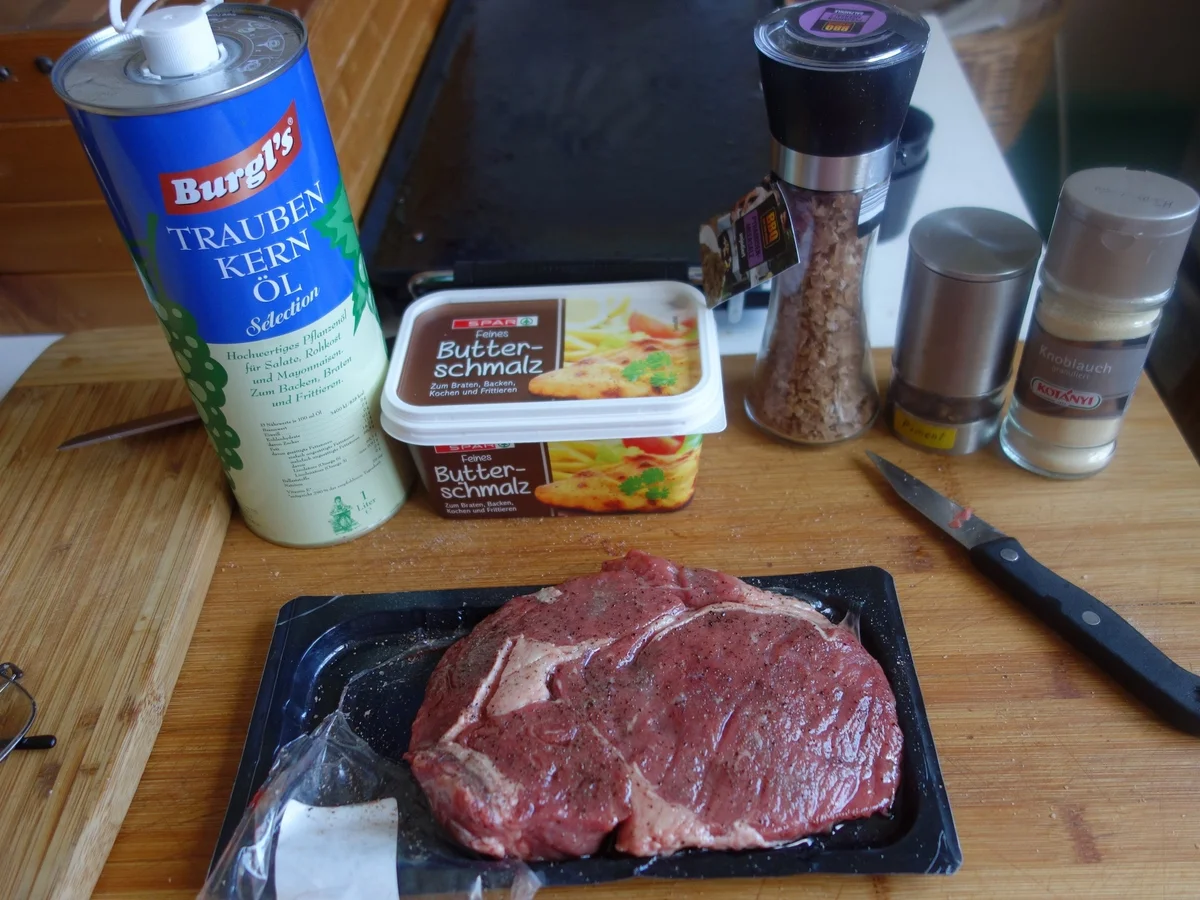 RIB eye - Steak; - Rezept - Bild Nr. 2703