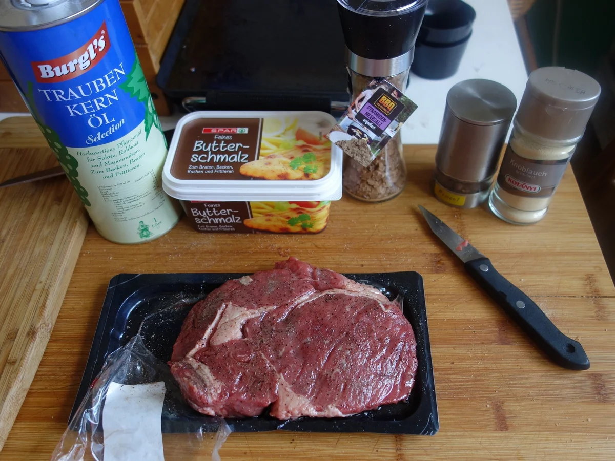 RIB eye - Steak; - Rezept - Bild Nr. 2710