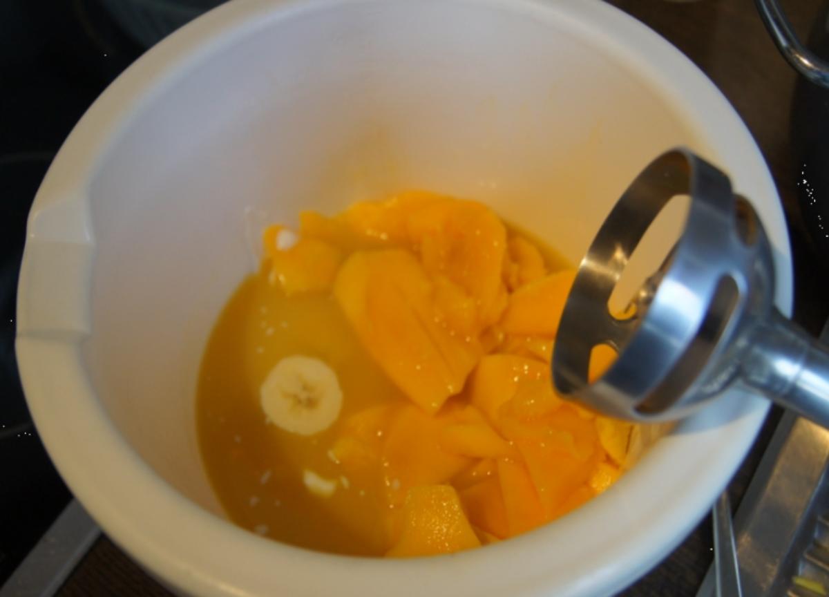 Mango-Bananen-Creme - Rezept - Bild Nr. 5