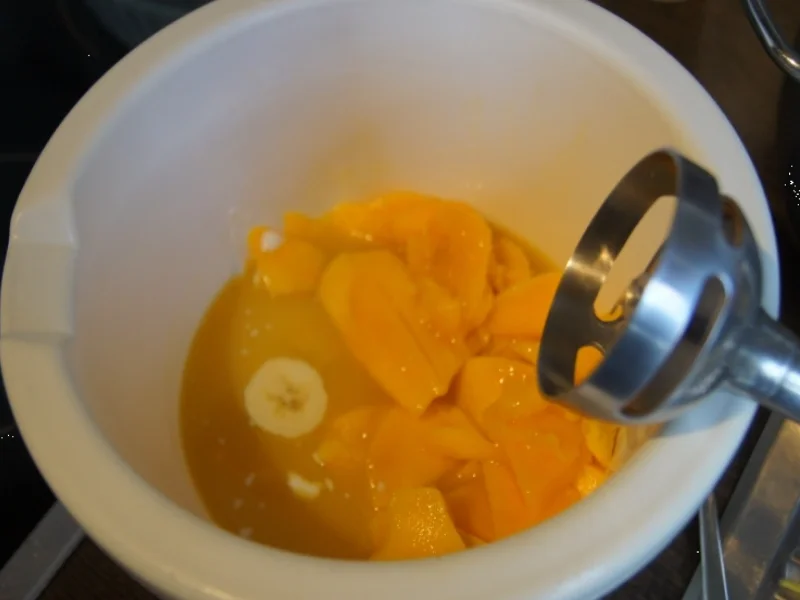 Rezept: Mango-Bananen-Creme Bild Nr. 5 Mango-Bananen-Creme - Rezept - Bild Nr. 5