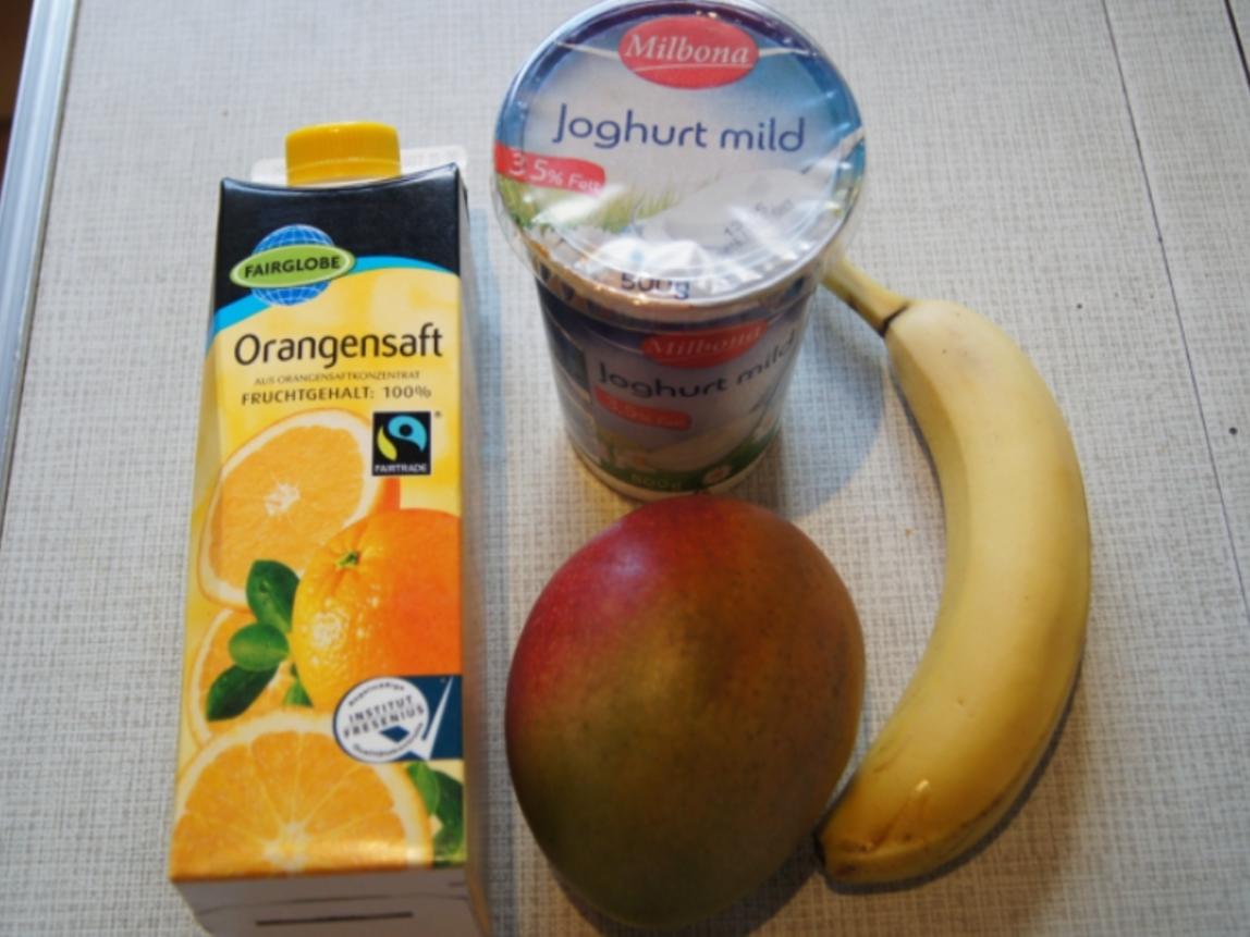 Mango Bananen Creme - einfach - von MausVoh Mango Bananen Creme - einfach - von MausVoh