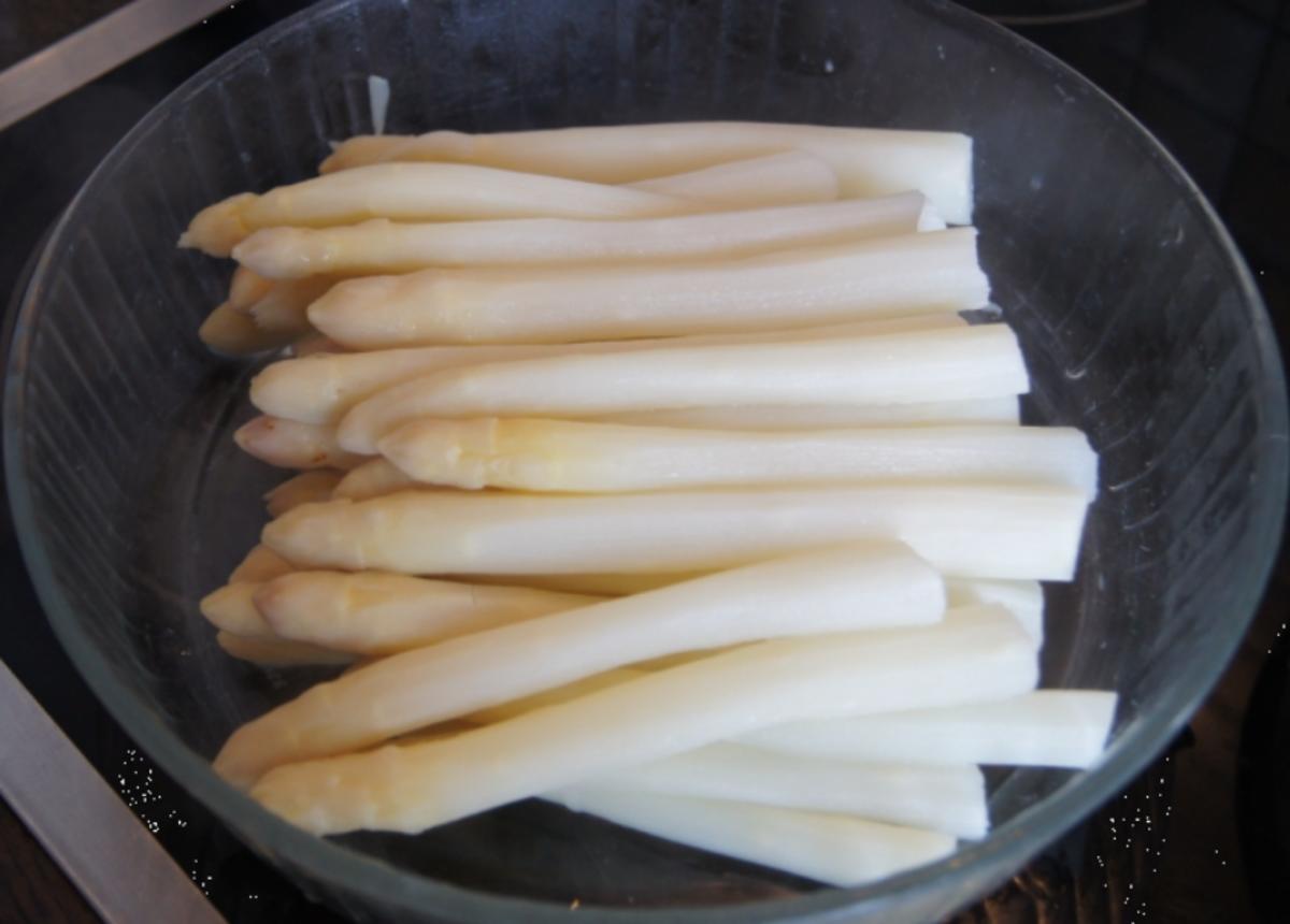 Spargel mit Regenbogenforelle - Rezept - Bild Nr. 2759