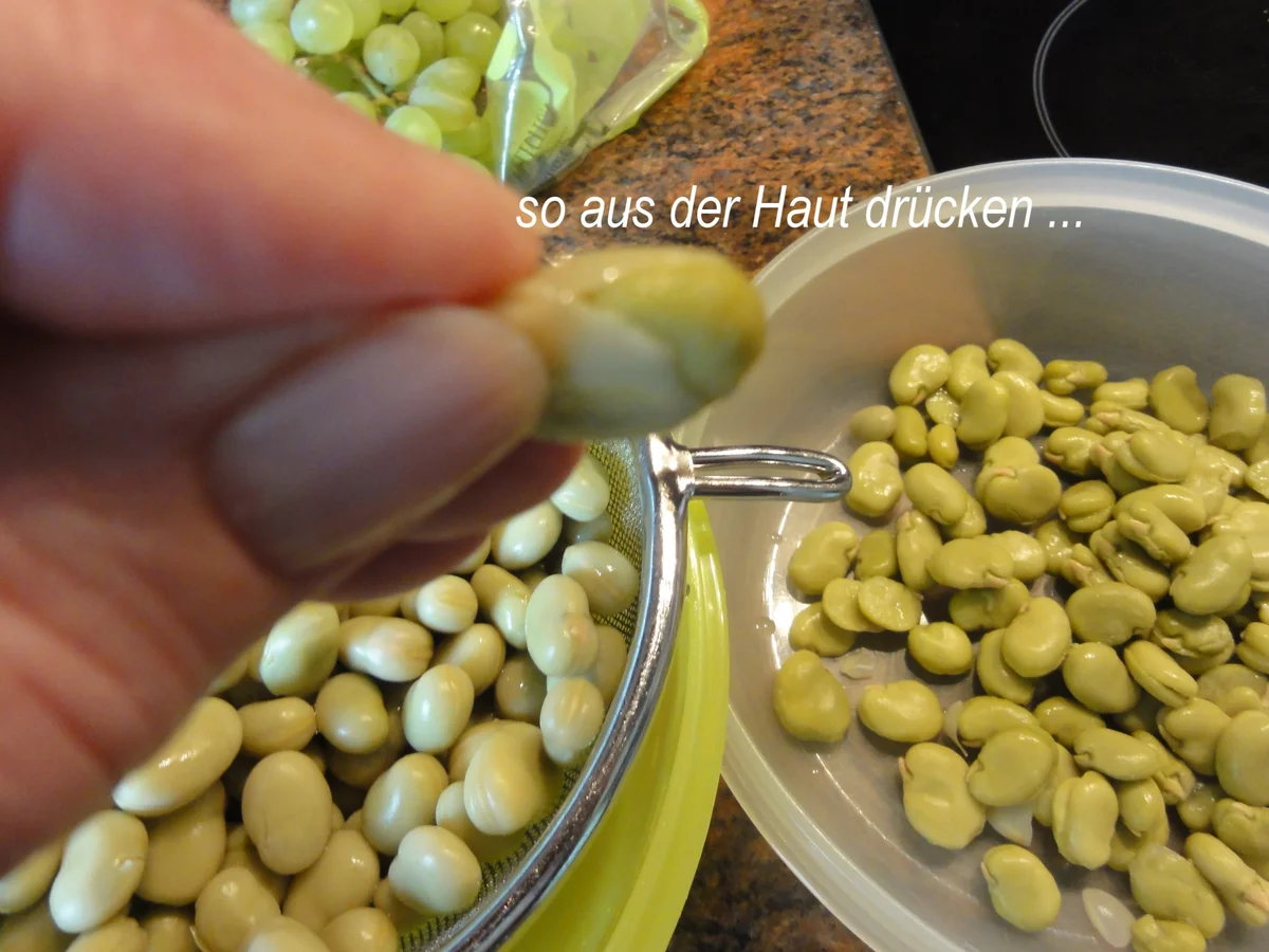 Rezept: Gemüse: JUNGE BOHNENKERNE, herzhaft Bild Nr. 2769 Gemüse: JUNGE BOHNENKERNE, herzhaft - Rezept - Bild Nr. 2769