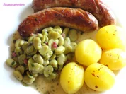 Gemüse:   JUNGE BOHNENKERNE,  herzhaft - Rezept - Bild Nr. 2770