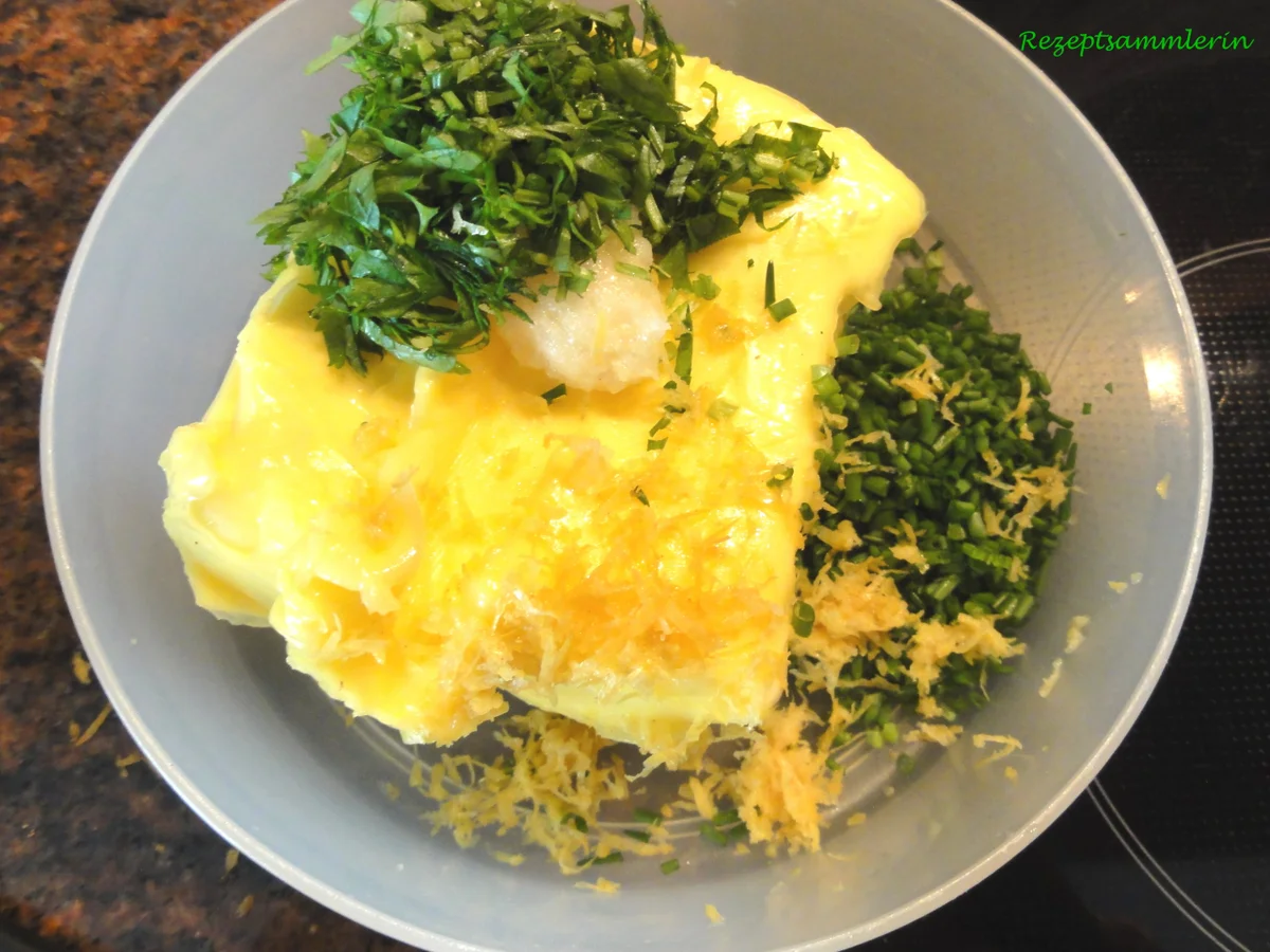 Diverses:   ZITRONEN ~ KRÄUTER ~ BUTTER - Rezept - Bild Nr. 2896