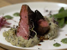 BEEF ON FIRE! Geflämmtes Rind | Sesam-Kartoffel-Stampf | Wasserspinat-Espuma - Rezept - Bild Nr. 2