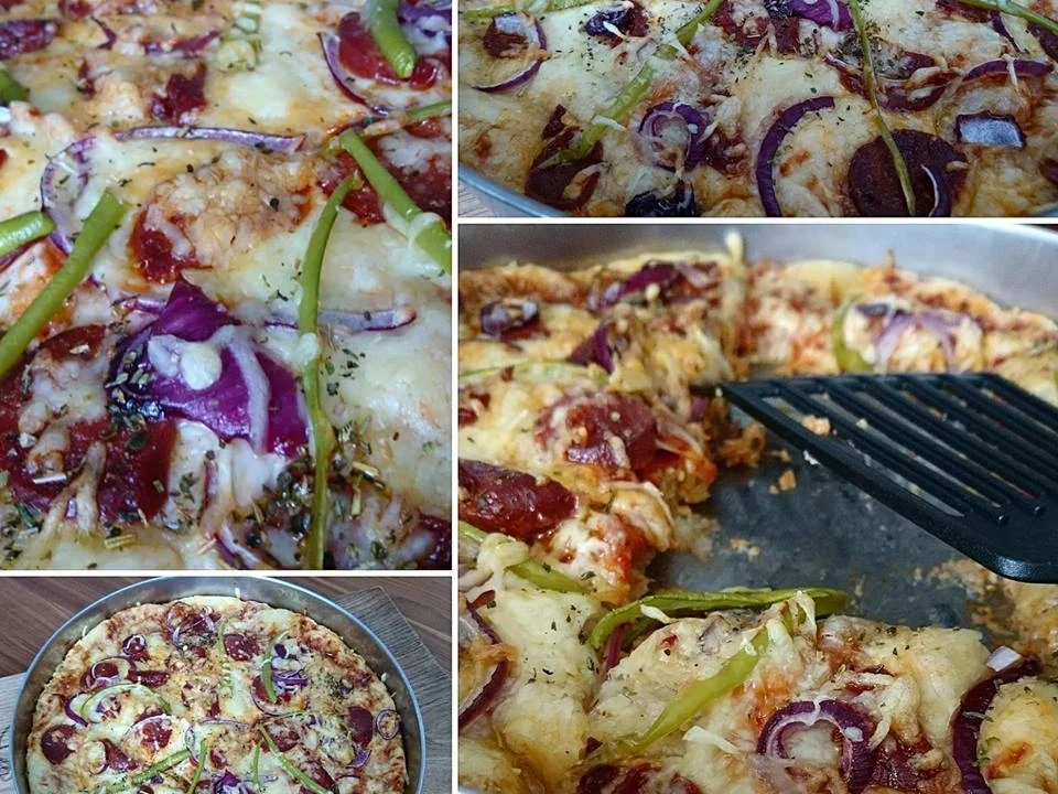 Brot Pizza - Rezept - Bild Nr. 2786