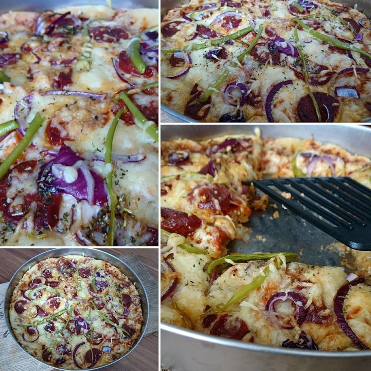 Brot Pizza - Rezept mit Bild - kochbar.de