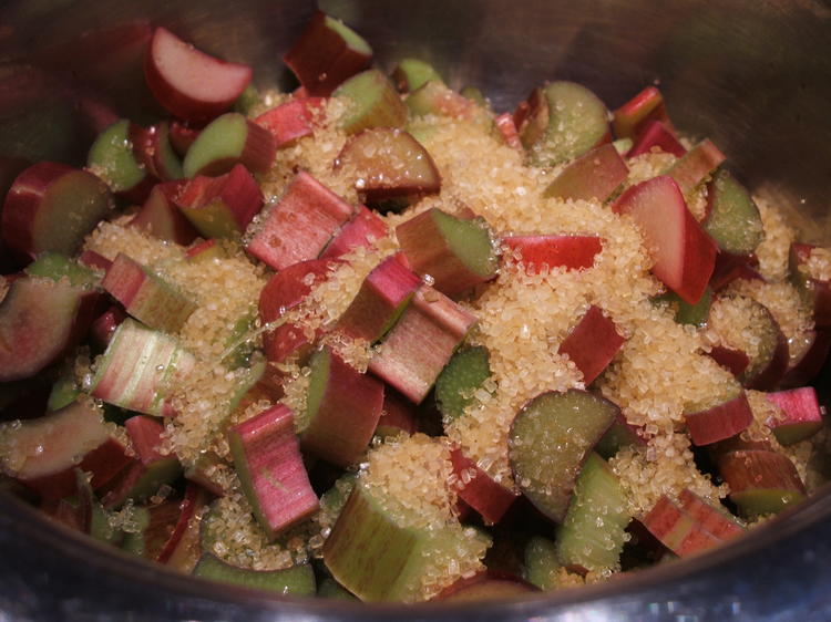 Dessert: Erdbeer-Rhabarber-Grütze - Rezept - kochbar.de