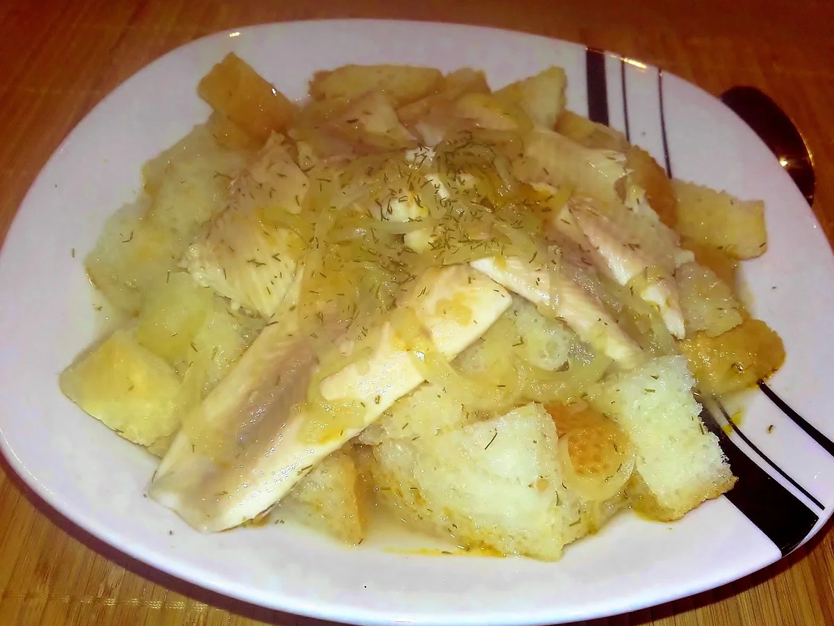 Rezept: Fischsuppe mit Regenbogenforelle nach Mama´s Art Bild Nr. 2787 Fischsuppe mit Regenbogenforelle nach Mama´s Art - Rezept - Bild Nr. 2787