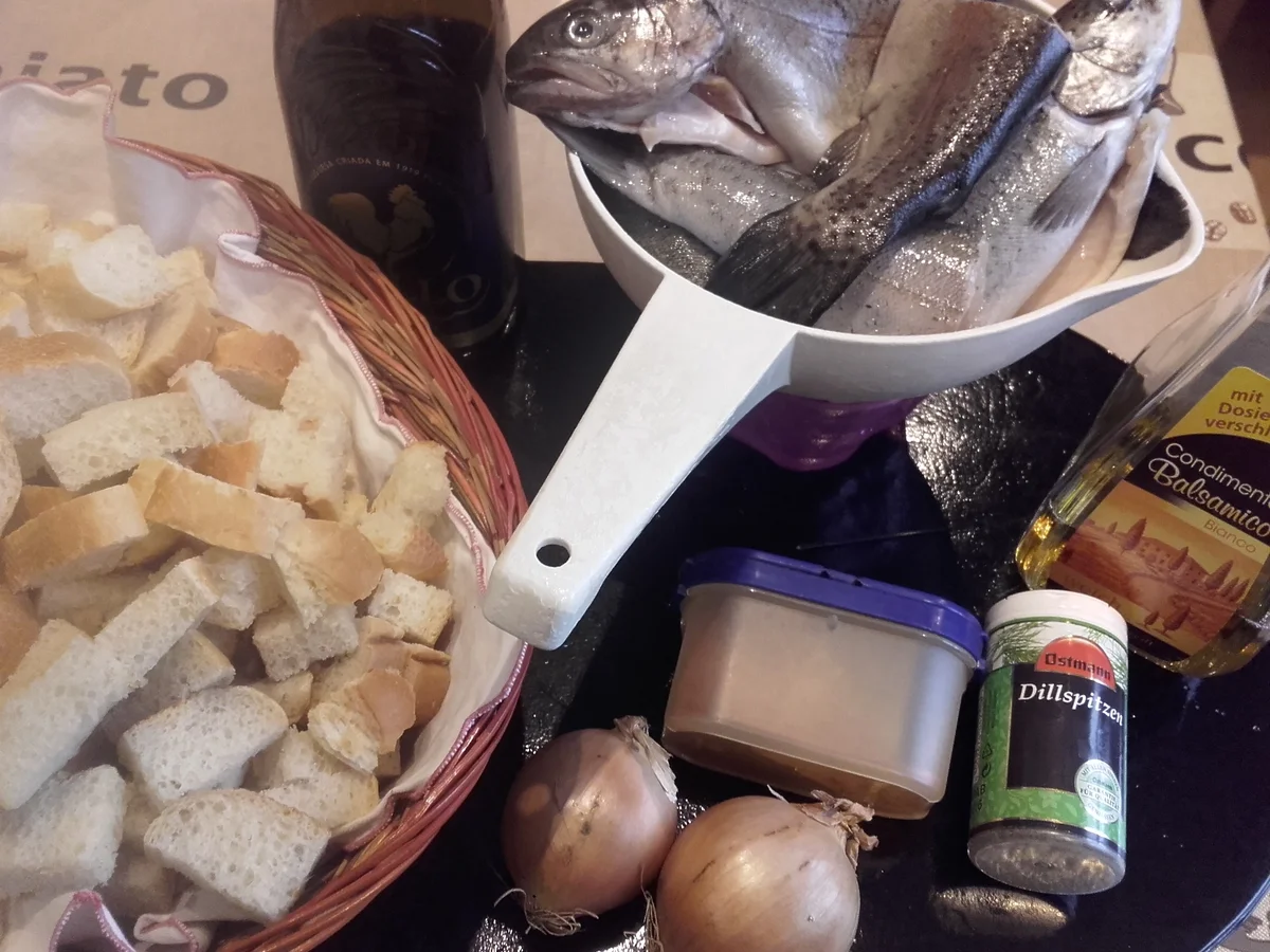 Rezept: Fischsuppe mit Regenbogenforelle nach Mama´s Art Bild Nr. 2788 Fischsuppe mit Regenbogenforelle nach Mama´s Art - Rezept - Bild Nr. 2788