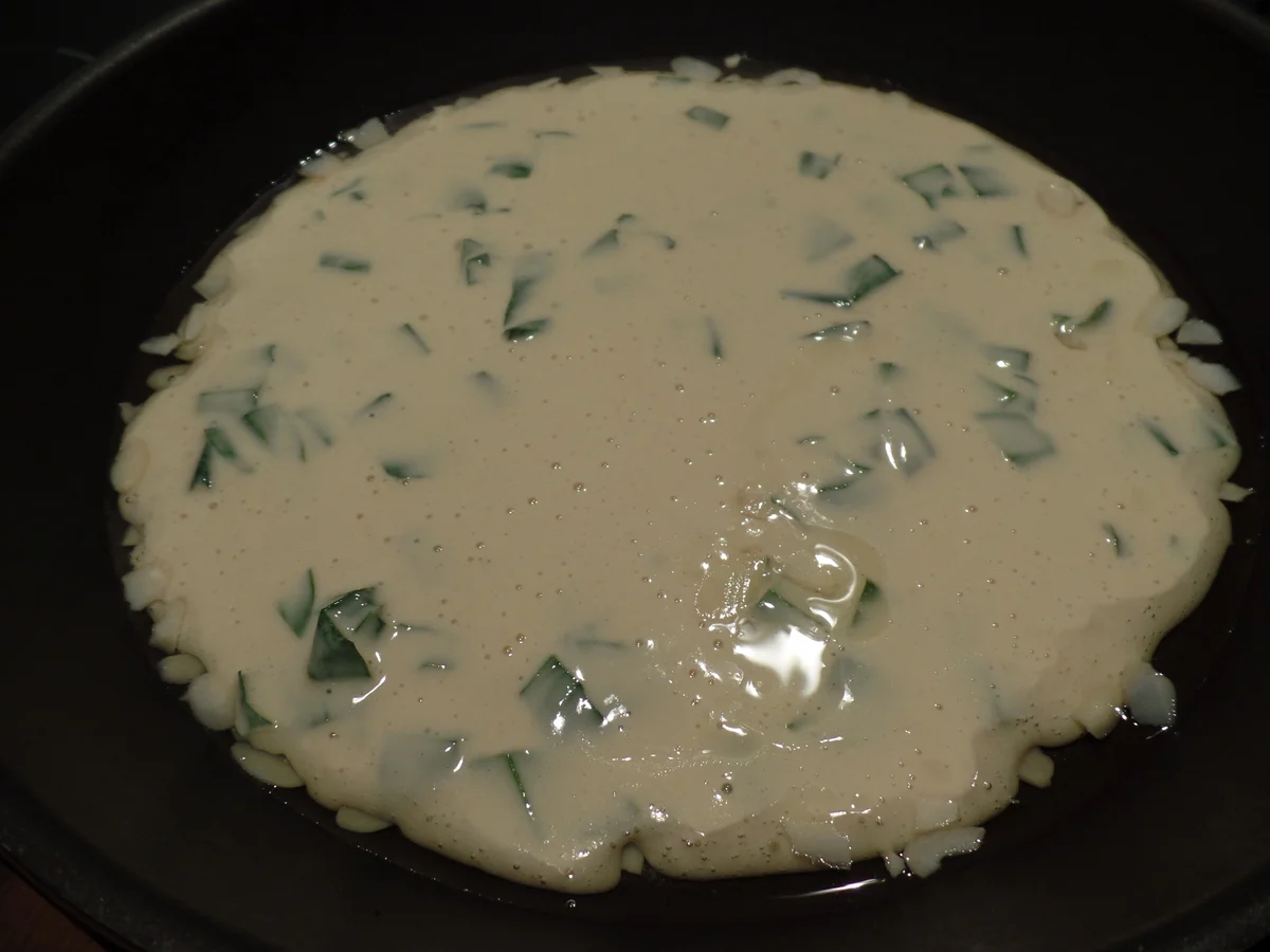 Bärlauch-Pfannkuchen - Rezept - Bild Nr. 2791