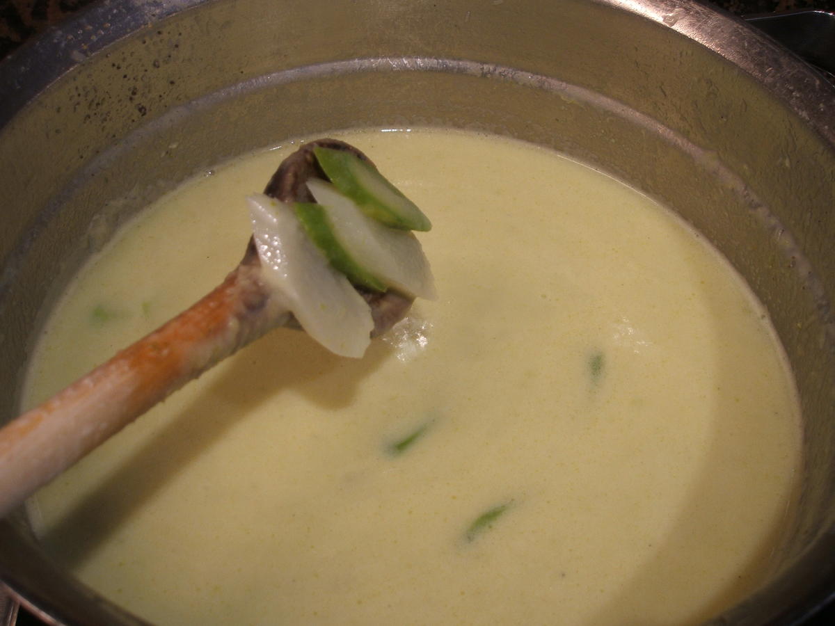Suppen: Spargelcremesuppe, die 493igste - Rezept - Bild Nr. 2792