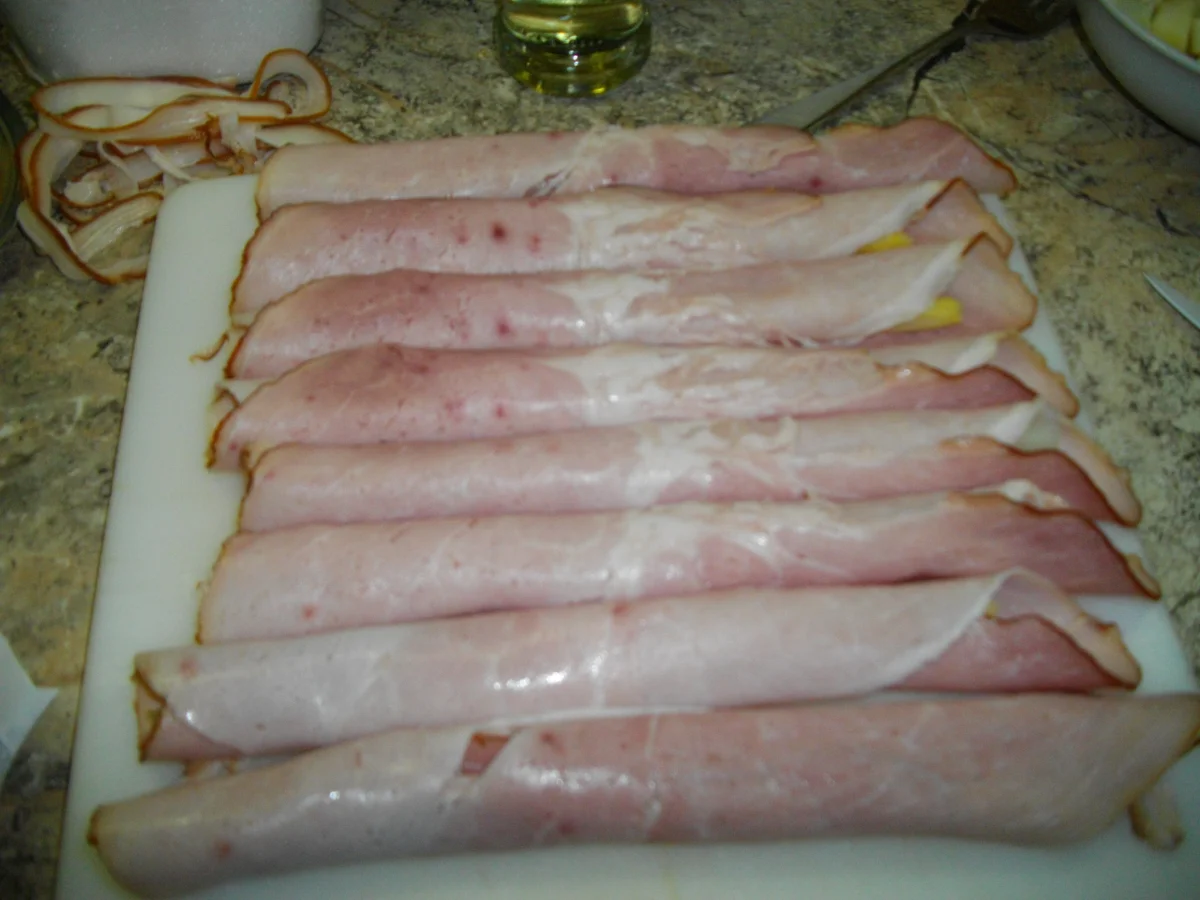 panierte Spargel - Schinkenröllchen - Rezept - Bild Nr. 2789