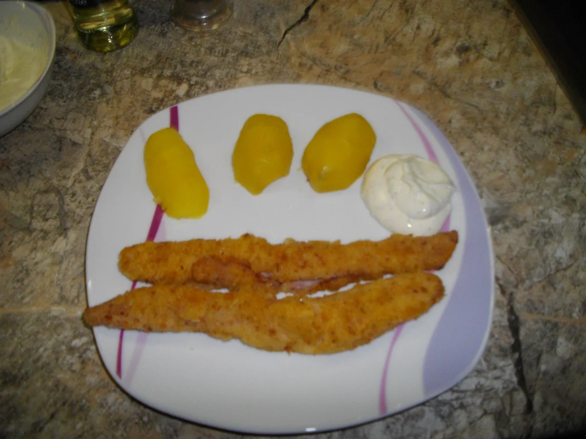 panierte Spargel - Schinkenröllchen - Rezept - Bild Nr. 2793