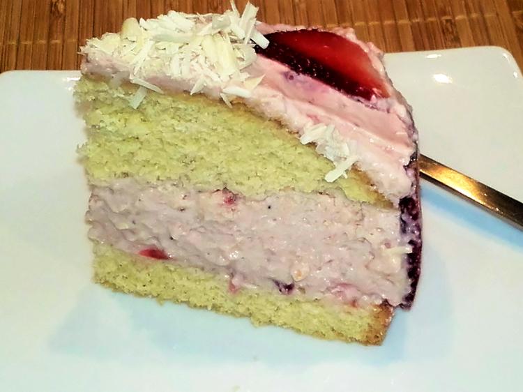 Kleine Erdbeer Mascarpone Torte - einfach - von Adefa
