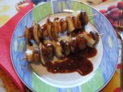 Garnelen-Champignon-Zwiebel-Spieße - Rezept - Bild Nr. 2787