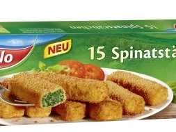 Spinatstäbschen mit Äpfeln, Pilzen, Brot und Frischkäse - Rezept - Bild Nr. 2830