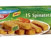 Spinatstäbschen mit Äpfeln, Pilzen, Brot und Frischkäse - Rezept - Bild Nr. 2830