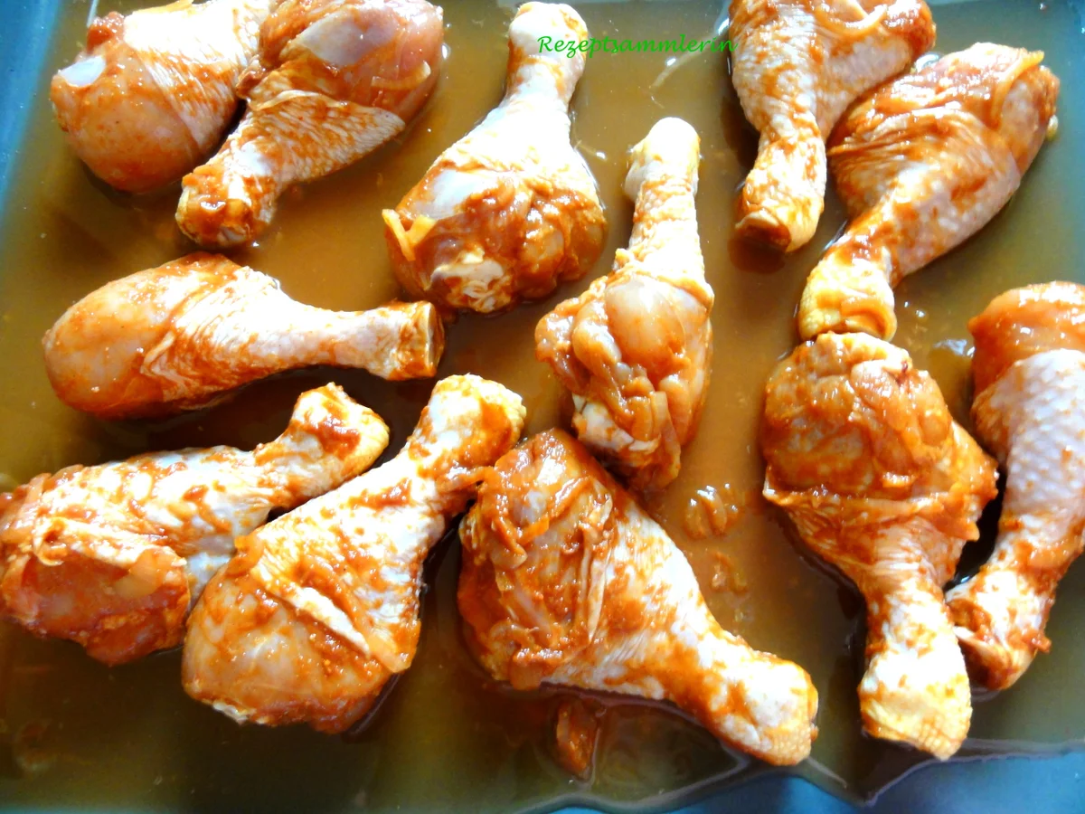 Geflügel: Würzige Gockelschenkel - Rezept - Bild Nr. 2887